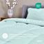 Набор постельного белья Ideia Oasis с одеялом, евростандарт, мятный (8000035248) - миниатюра 4