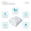 Одеяло зимнее Ideia Super Soft Classic, 210х140 см, белый (8-11784) - миниатюра 5