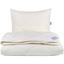 Ковдра з подушкою Lotus Home Cotton Extra, полуторна, молочна (svt-2000022304122) - мініатюра 1