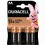 Лужні батарейки пальчикові Duracell 1,5 V АA LR6/MN1500, 4 шт. (706003) - мініатюра 2