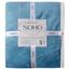 Одеяло Soho Plush hugs Silver blue флисовое, 220х200 см, голубое с белым (1226К) - миниатюра 4