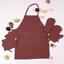 Набор MirSon 19-1217 Chocolate perla: прихватки, 2 шт., рукавички, 2 шт., фартук, коричневый (2200006752684) - миниатюра 1