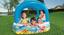 Дитячий надувний басейн Bestway 140х140 см блакитний з білим (21138) - мініатюра 8