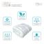 Одеяло летнее Ideia Super Soft Classic, 210х140 см, белый (8-11783) - миниатюра 7