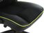 Геймерское кресло GT Racer черное с зеленым (X-2760 Black/Green) - миниатюра 7
