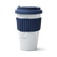 Склянка з кришкою Tassen Смакота, біла з синім, 400 мл (TASS29004) - мініатюра 2