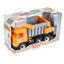 Машинка Tigres Middle Truck Самосвал City 38 см оранжевая с серым (39310) - миниатюра 3