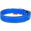 Нашийник для собак Dog Extremе, нейлоновий, подвійний, зі світловідбивною вставкою, 27-35х1,5 см, блакитний - мініатюра 1