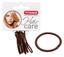 Набір еластичних резинок для волосся Titania, 9 шт., 5 см, коричневий (7809) - мініатюра 1
