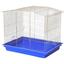 Клетка для грызунов Лорі Комби, цинк, 56.5х40х48 см, в ассортименте - миниатюра 3