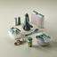 Набір кухонних приладів Joseph Joseph з підставкою, 7 предметів, оливковий (10540) - мініатюра 4