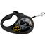 Повідець-рулетка для собак Waudog R-leash Бетмен Чорний, світловідбиваючий, L, до 50 кг, 5 м, чорний - мініатюра 1