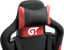 Геймерське крісло GT Racer чорне з червоним (X-5104 Black/Red) - мініатюра 9