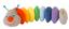 М'яка іграшка Масік Гусениця Rainbow (МС 040701-01) - мініатюра 1
