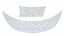 Набір аксесуарів для подушки Nuvita DreamWizard, білий (NV7101DOTS) - мініатюра 1