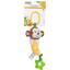 Іграшка-підвіска Baby Team Веселі тварини Мавпочка, з прорізувачем (8525_мавпочка) - мініатюра 1