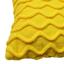 Подушка декоративна Прованс Хвилі, 33х33 см, жовтий (27428) - мініатюра 2