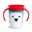 Чашка непроливна Munchkin Miracle 360 WildLove Білий ведмідь, 177 мл, Червоний (051776) - мініатюра 1