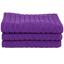 Рушник для ніг Maisonette Rainbow, 60х60 см, фіолетовий (8699965100072) - мініатюра 2