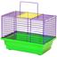Клітка для птахів Лорі Пташка, цинк, 28х18х21 см, в ассортименті - мініатюра 1