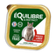 Вологий корм для дорослих та стерилізованих котів Equilibre & Instinct eQi паштет з яловичиною і кабачком 85 г - мініатюра 1
