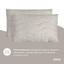 Набір постільної білизни Ideia Oasis з ковдрою, полуторний, перламутрово-сірий (8000035247) - мініатюра 5