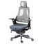 Офісне крісло Special4you Wau Slategrey Fabric Snowy Network сіре (E0796) - мініатюра 1
