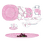 Сервиз Luminarc Carine Marble Pink Silver, 6 персон, 46 предметов, розовый (Q3933) - миниатюра 1