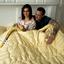 Одеяло шерстяное MirSon Carmela Hand Made Экстра Премиум №0344, зимнее, 220x240 см, светло-желтое - миниатюра 11