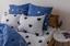 Комплект постельного белья ТЕП Happy Sleep Navy Blue Love 31 двуспальный синий с белым (2-03795_24829) - миниатюра 3