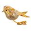 Ялинкова прикраса Lefard Пташка декоративна, 15х5 см, золотий (66-183) - мініатюра 1