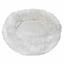Лежак плюшевий для тварин Milord Ponchik, круглий, розмір S, білий (VR01//7907) - мініатюра 1