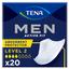 Урологічні прокладки для чоловіків Tena Men Active Fit Level 2, 20 шт. (7322541493237) - мініатюра 1