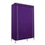 Шкаф тканевый Stenson раскладной 105х45х175 см purple (26019) - миниатюра 3