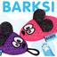Іграшка для котів Barksi Мишка з дзвіночком 8х4 см фіолетова - мініатюра 3