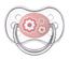 Силіконова симетрична пустушка Canpol babies Newborn Baby 6-18 міс., рожевий (22/581_pin) - мініатюра 1