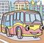Водная раскраска Кристал Бук Городской транспорт, 8 страниц (F00025010) - миниатюра 3