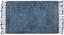 Набор ковриков Irya Paloma denim, 90х60 см и 60х40 см, темно-синий (svt-2000022277778) - миниатюра 2