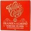 Шоколад черный Willie's Cacao Миндаль и апельсин без добавленного сахара 50 г - миниатюра 1
