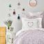 Набор постельного белья с покрывалом Karaca Home Birdy lila, подростковый, разноцвет, 5 предметов (svt-2000022284691) - миниатюра 2