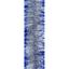 Мішура Novogod'ko 10 см 3 м срібло з синіми кінчиками (980334) - мініатюра 1