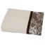 Полотенце Romeo Soft Croсhet, махровое, 90х50 см, молочный с коричневым (2000008489447) - миниатюра 1