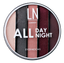 Тіні для повік LN Professional All Day All Night Eyeshadows, відтінок 04, 8,2 г - мініатюра 1