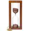 Песочные часы настольные Стеклоприбор 4-27, 10 минут, коричневые (300586) - миниатюра 1