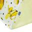 Багаторазова непромокальна пелюшка Еко Пупс Eco Cotton Жовті банани, 50х70 см, білий з жовтим - мініатюра 3