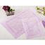 Набір килимків Irya Superior lila, 90х60 см та 60х40 см, ліловий (8699396054043) - мініатюра 2