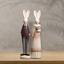 Набор статуэток декоративных МВМ My Home Кролики, разноцветный (DH-ST-01 COLOR) - миниатюра 2
