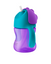Чашка з трубочкою Philips Avent 9+ міс, фіолетовий з бірюзовим, 200 мл (SCF796/02) - мініатюра 2