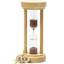 Песочные часы настольные Стеклоприбор 4-22, 10 минут, бежевые (300583) - миниатюра 1