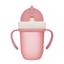 Кружка з силіконовою трубочкою Canpol babies Matte Pastels, 210 мл, рожевий (56/522_pin) - мініатюра 1